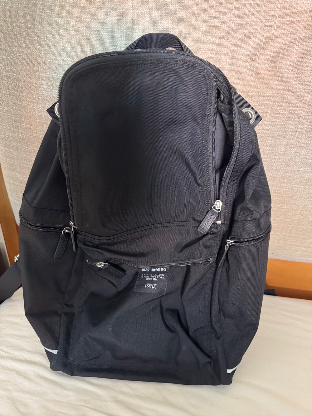 Marimekko Ratia Buddy Backpack – Black